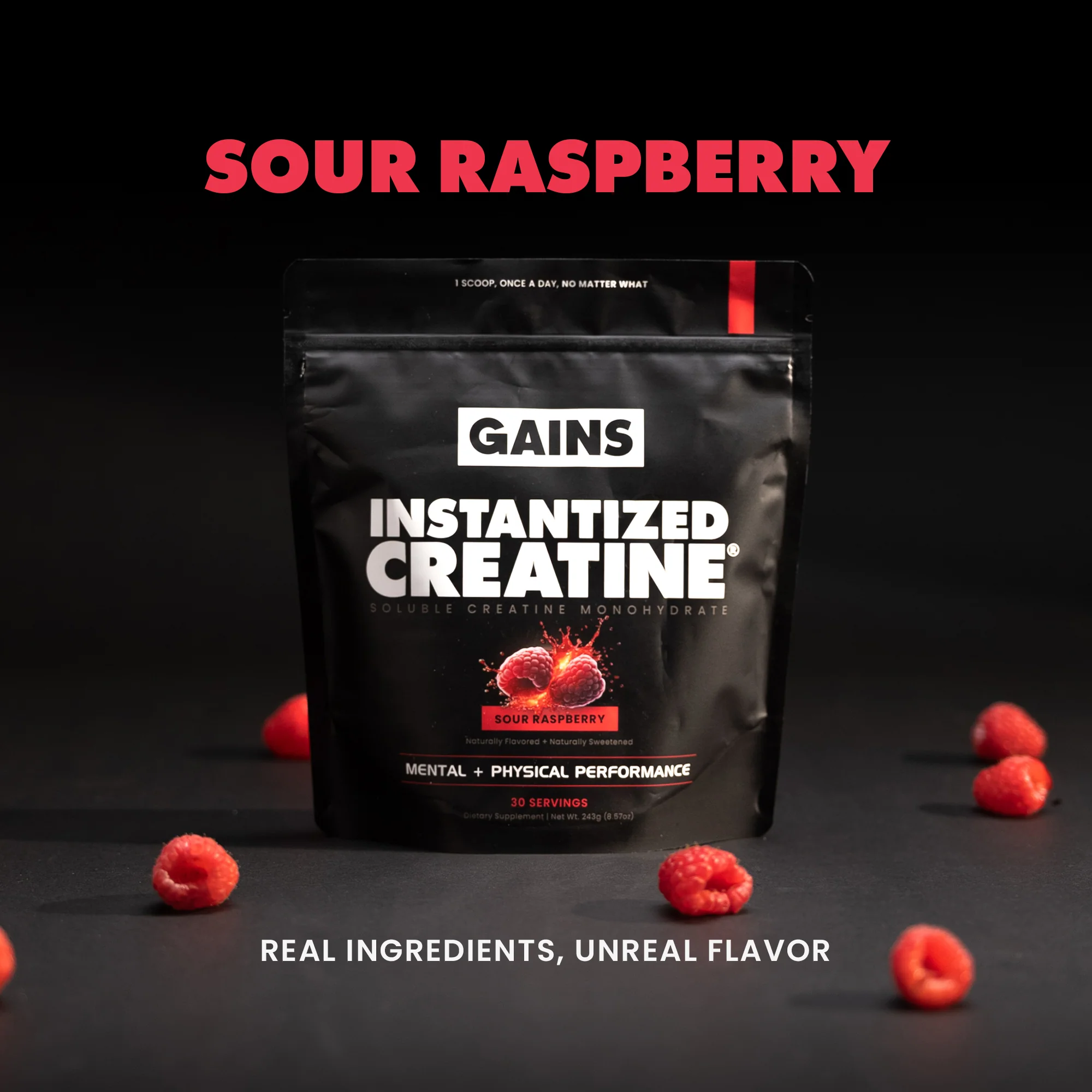 Instantized Creatine - Sour Raspberry - Image 11