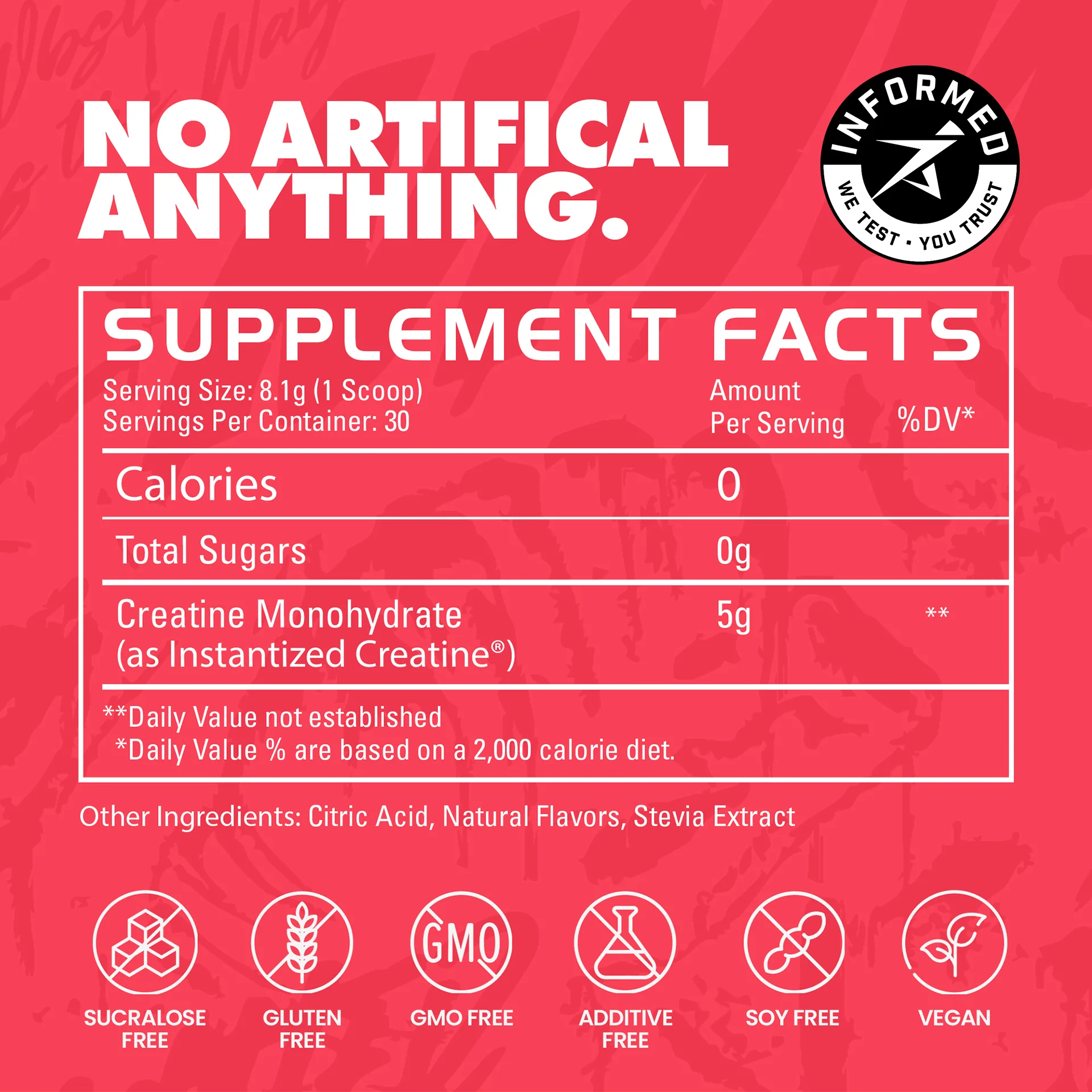 Instantized Creatine - Sour Raspberry - Image 5