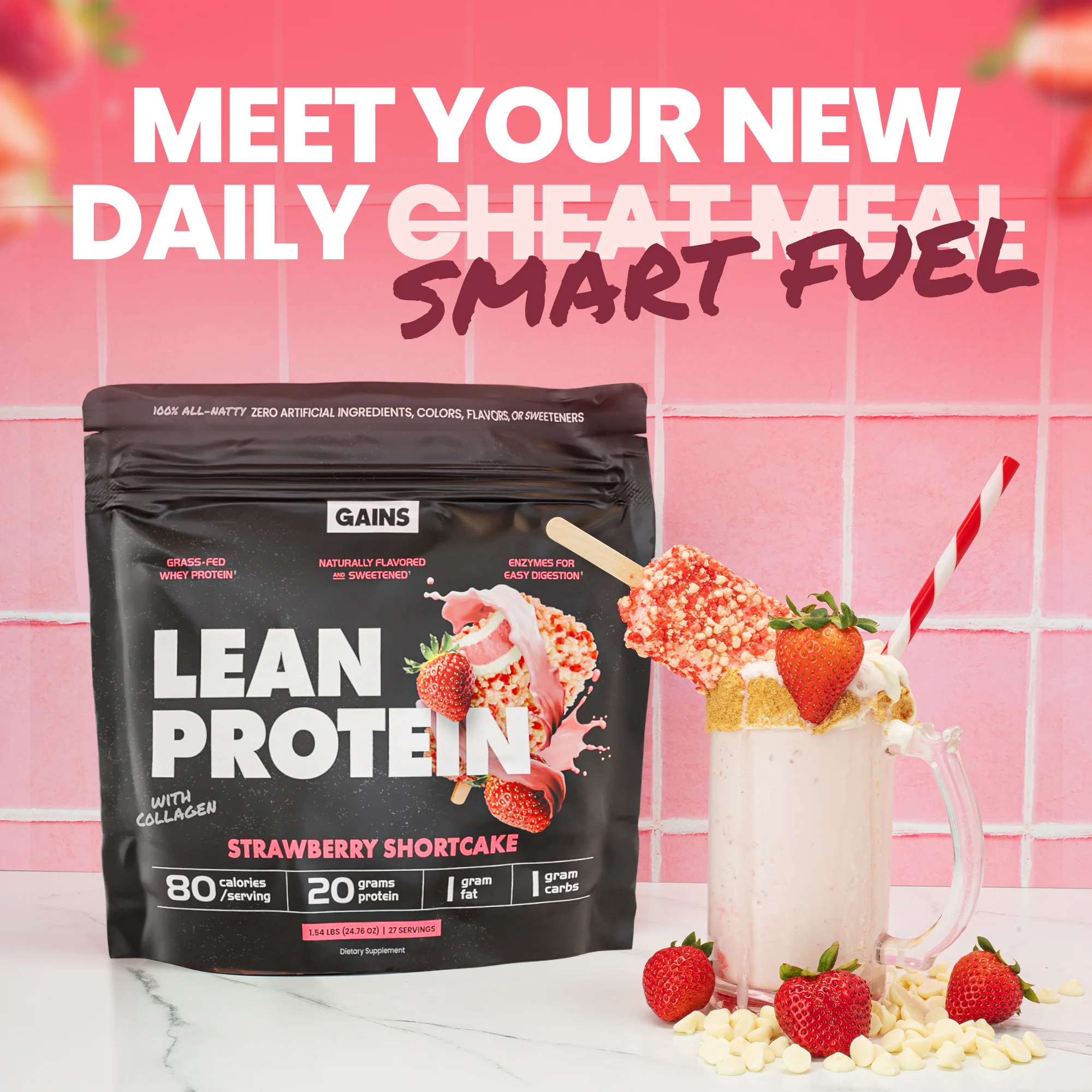 Lean Protein | Strawberry Shortcake - Image 5
